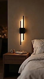 KUTU LED APLİK SİYAH